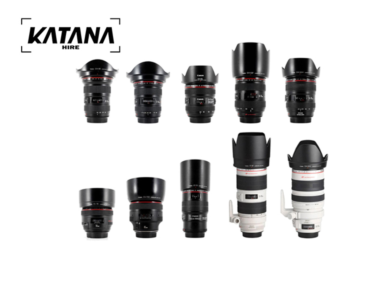 Canon ef lens selection 
