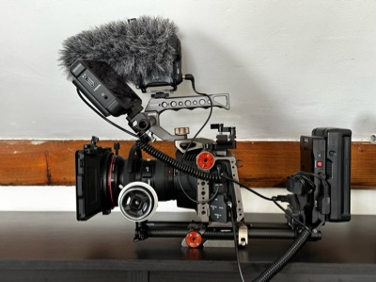 Custom rig + lenses