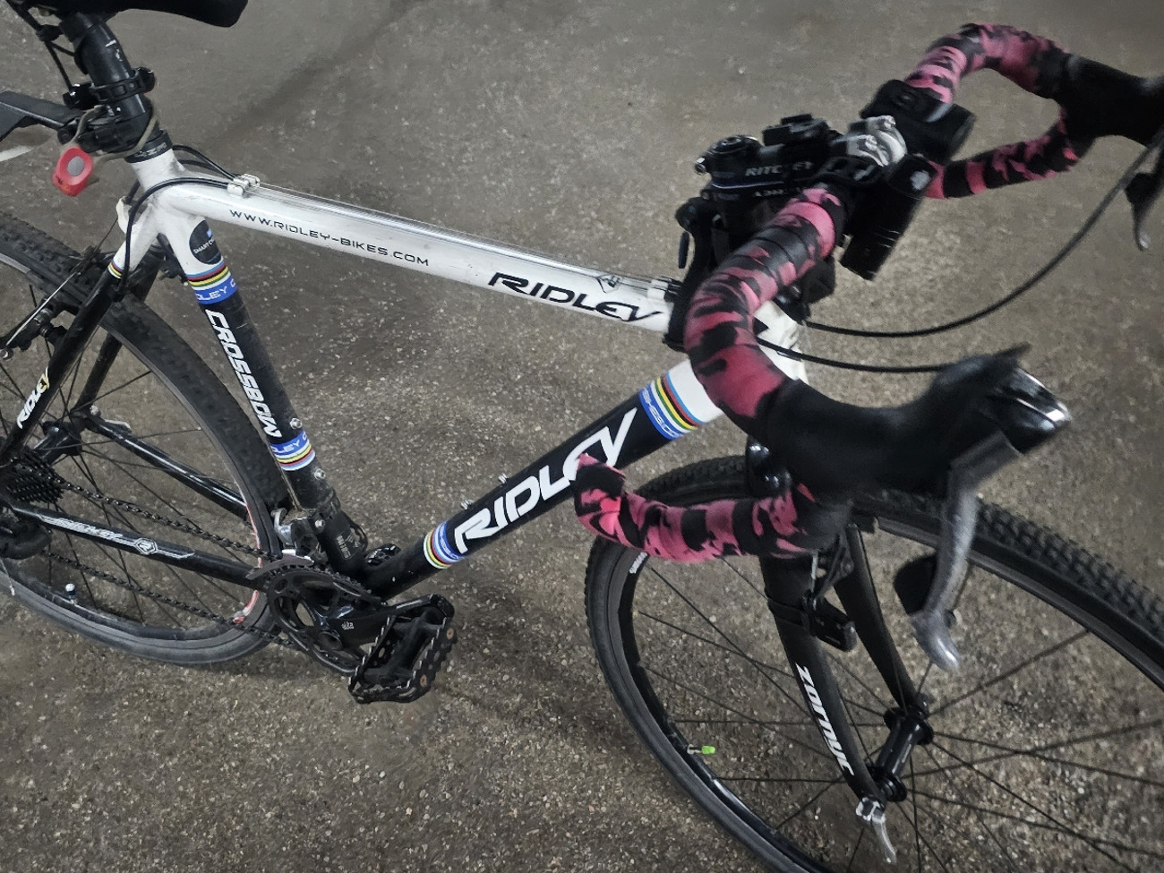 Cyclocross ridley push bike