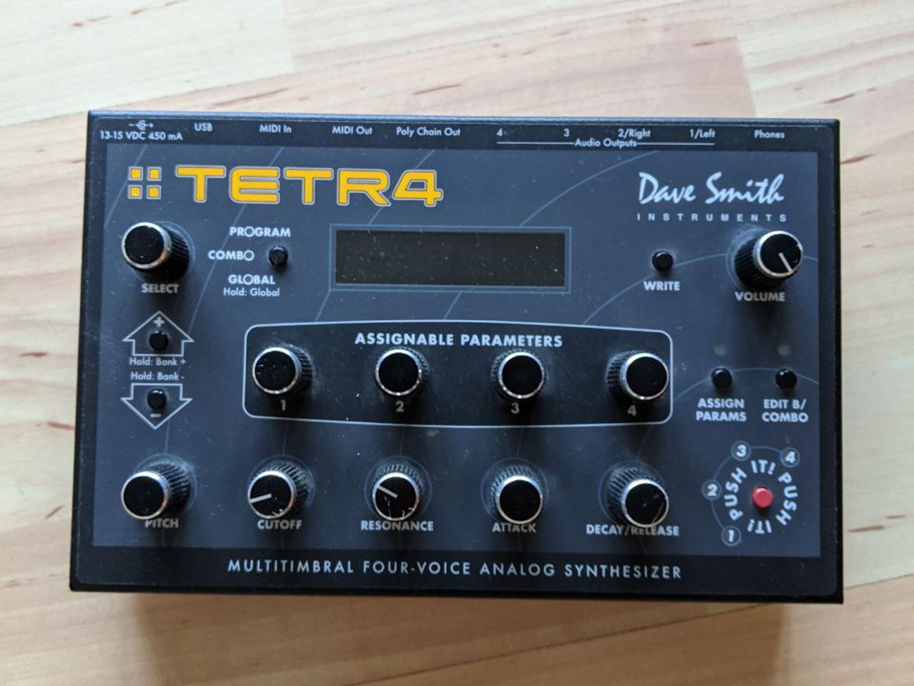 Rent Dave Smith Instrument Tetra from Eliot B, London Fields, Hackney for  £8 - 20/day