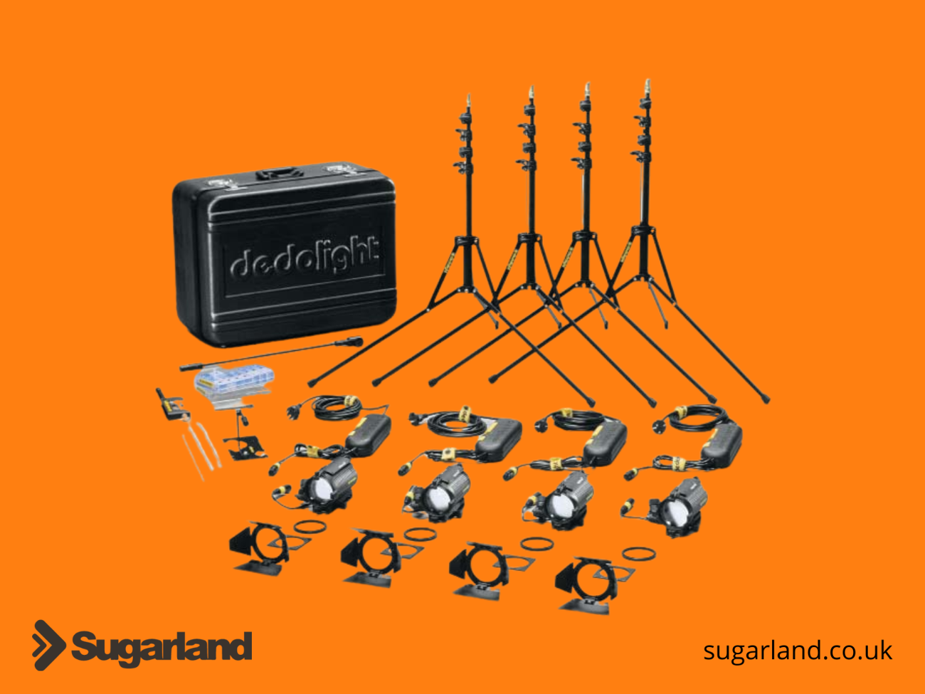 Dedolight 150w classic lighting kit (4 lights)