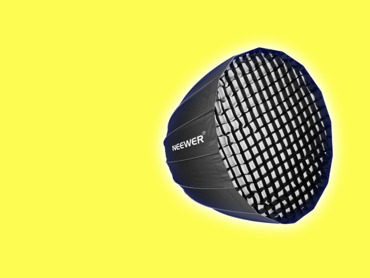 Deep parabolic softbox 120cm bowens mount quickfold