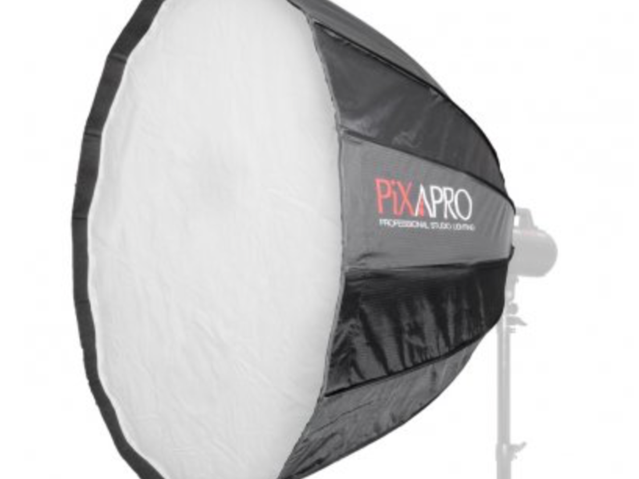 Deep parabolic softbox 90cm elinchrom / bowens fitting with stand