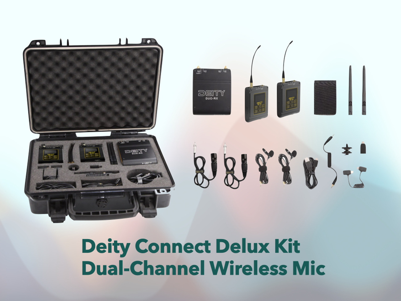 Deity connect kit wireless mic, like sennheiser g4 / rode go