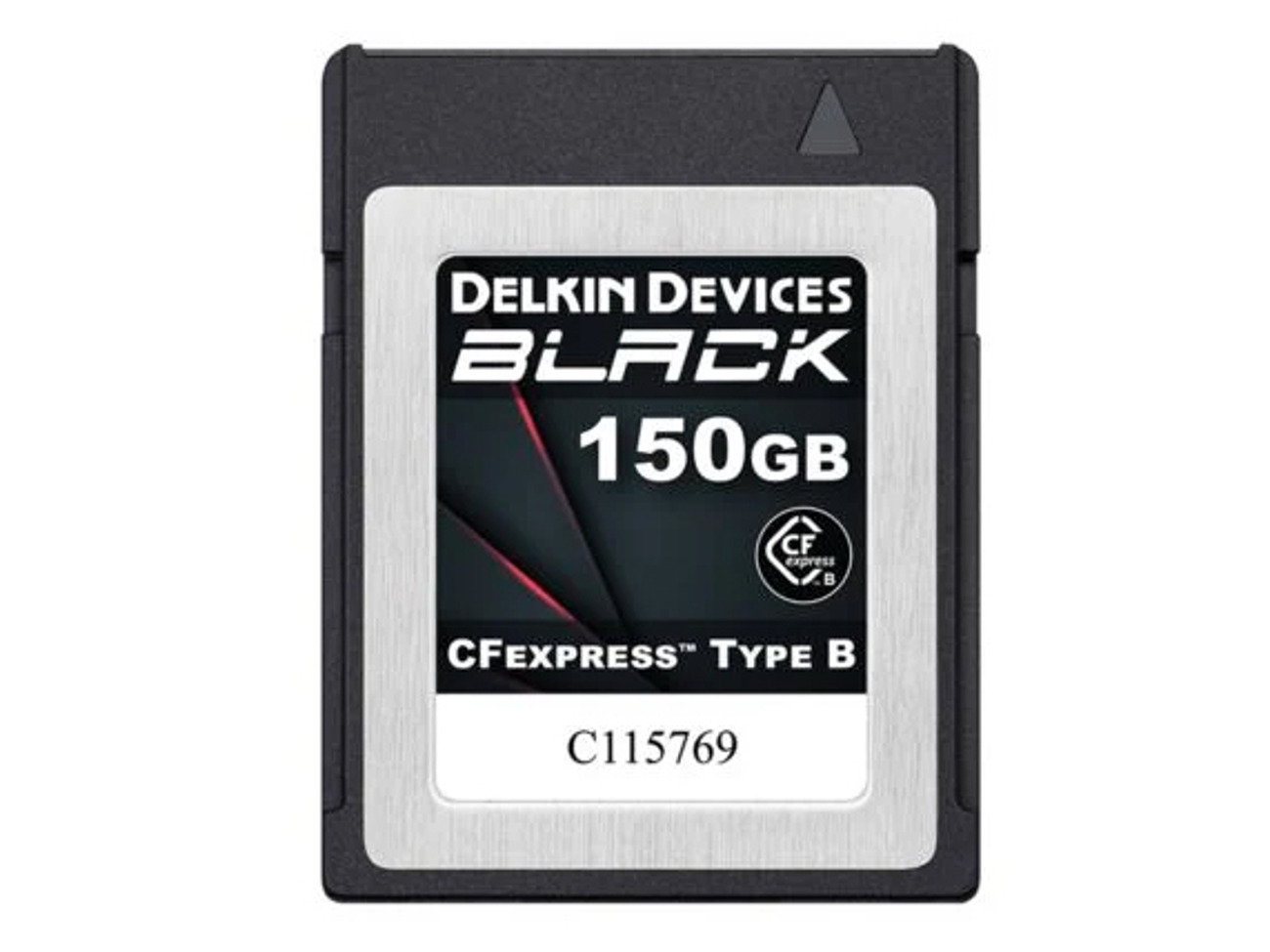 Delkin black 150gb (1725mb/s) cfexpress type b memory card