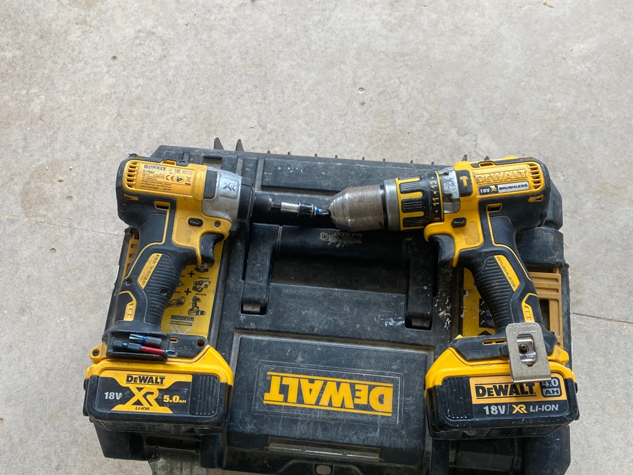 Dewalt drill bits & impact driver 