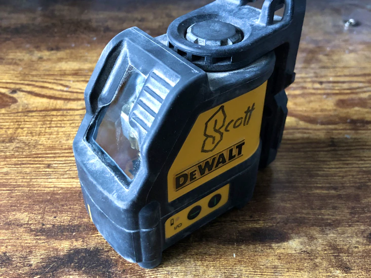 Dewalt laser level green