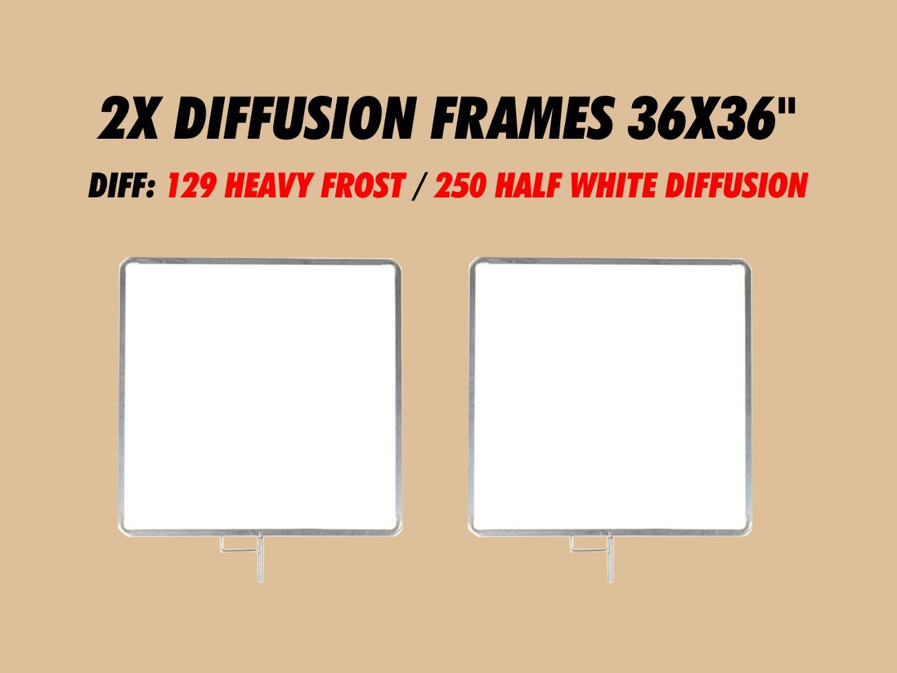 Diffusion frame matthews 36x36" fits car boot