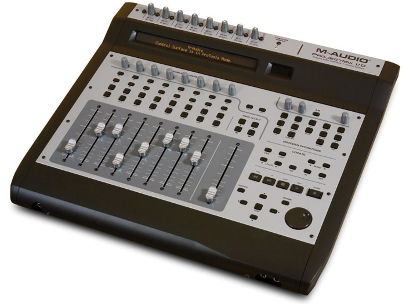 Digital mixing desk: m-audio project mix