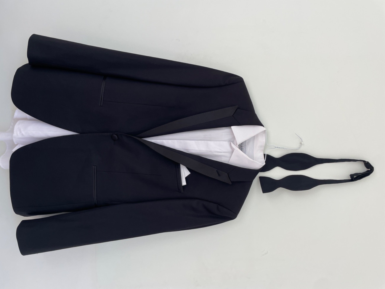 Dinner jacket suit complete with dress shirt & bow tie