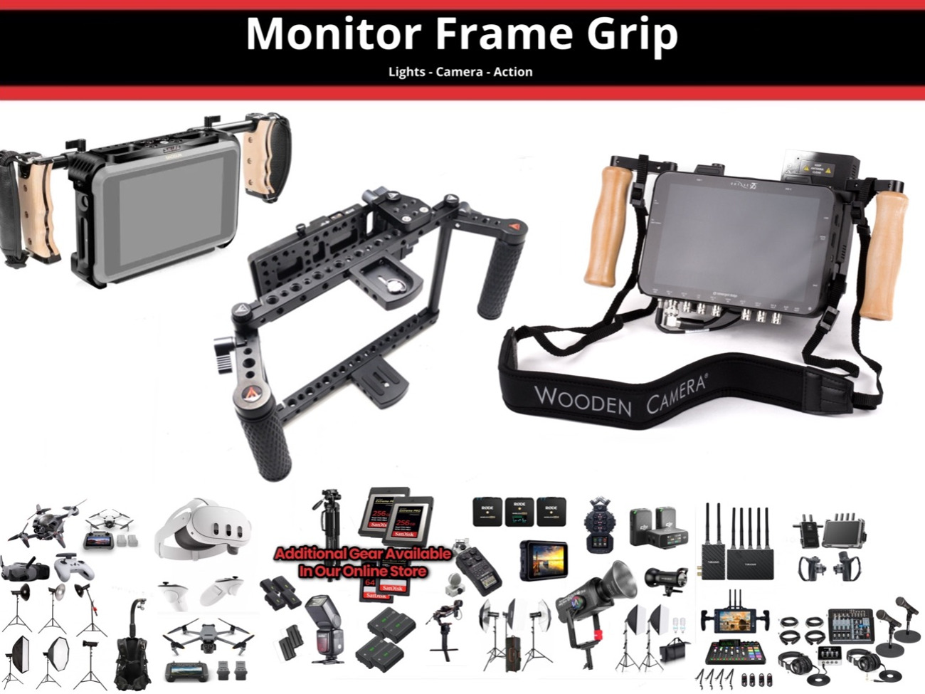Directors monitor cage