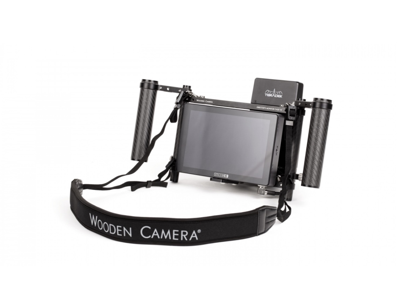 Directors monitor/focus pulling setup