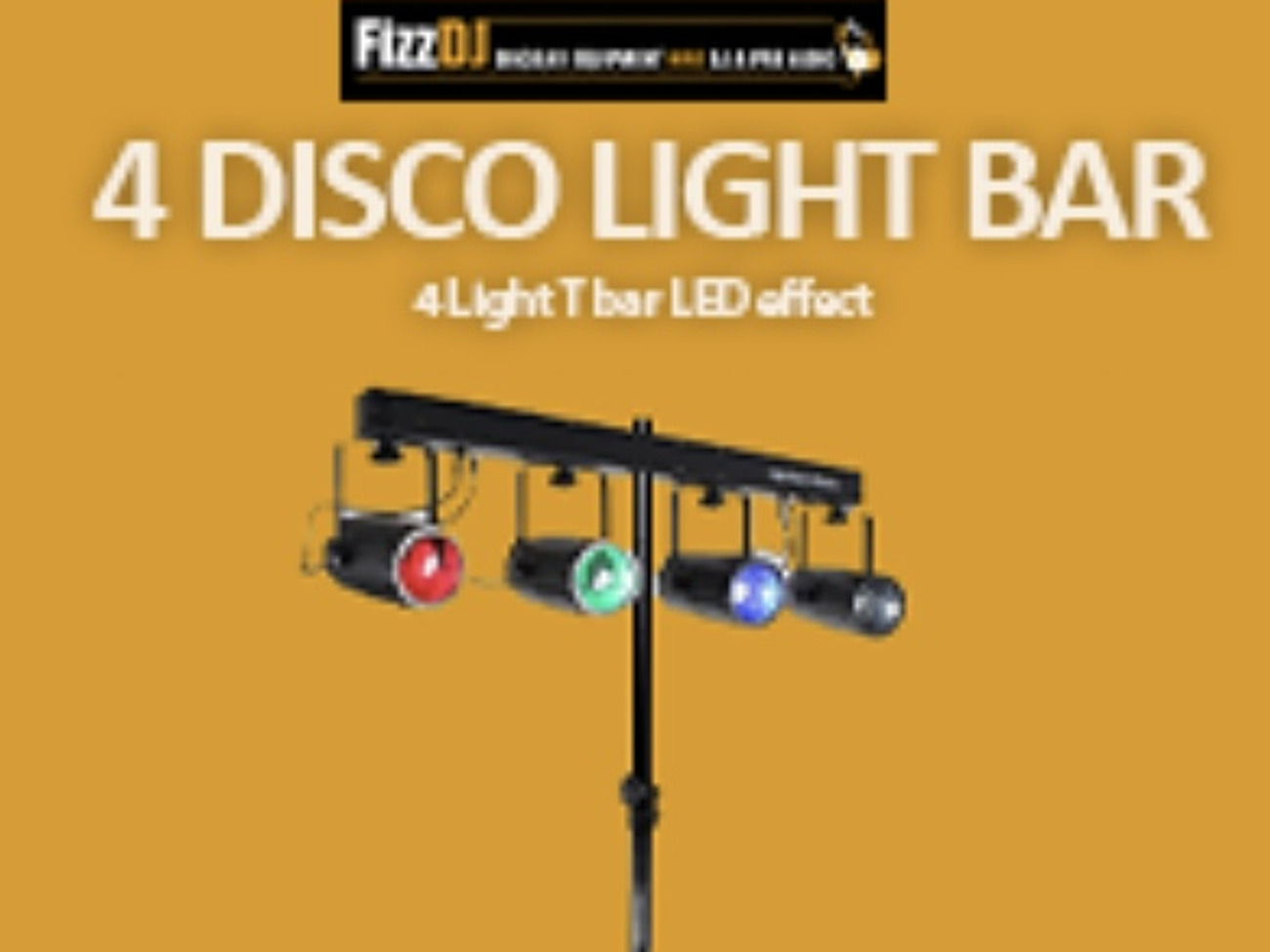 Disco 4 light t bar