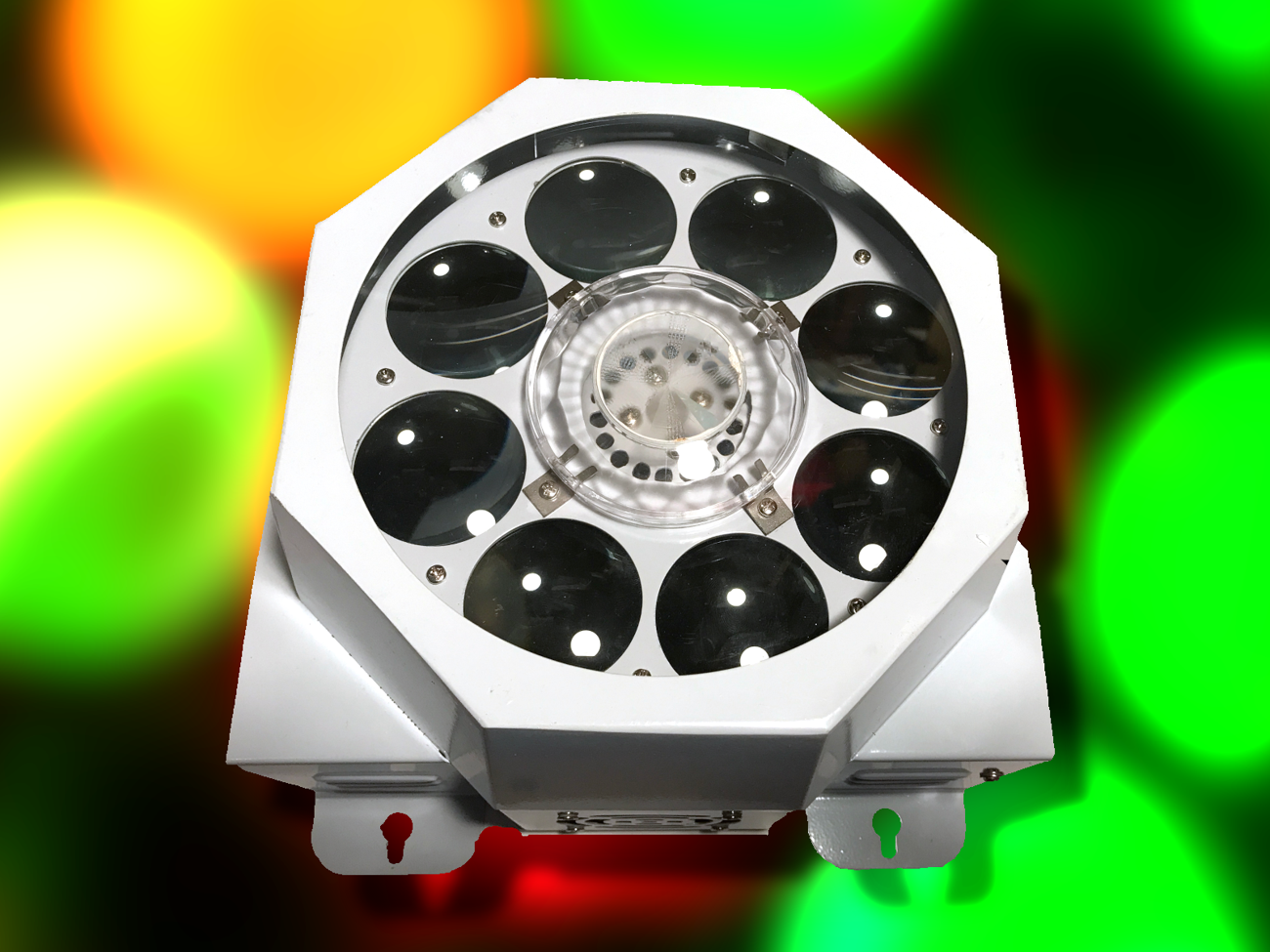 Disco light- led moon-flower