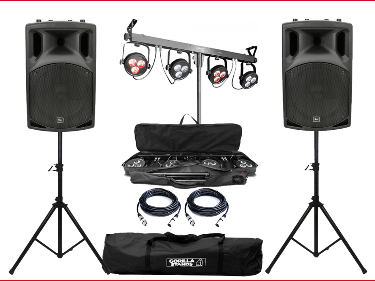 Diy sound system & disco lighting hire