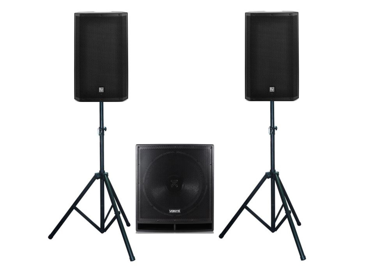 Dj / band / party loud speakers plus subwoofer pa system