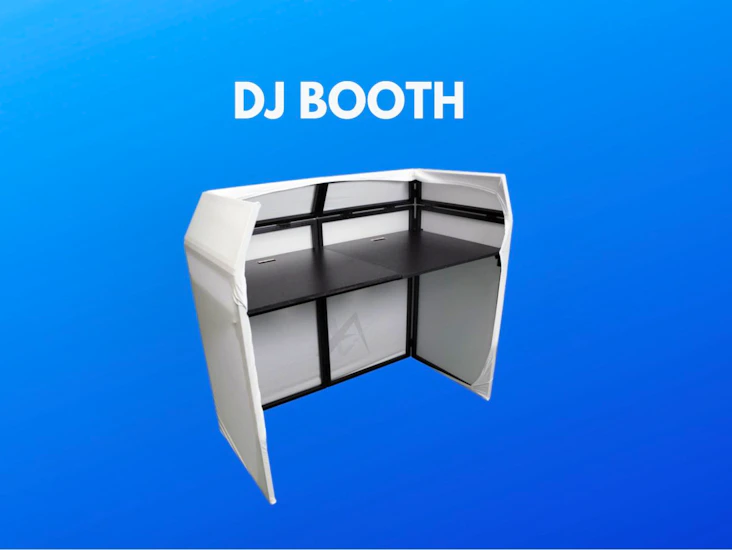 Dj booth disco stand table - gorilla dbs mk2 folding