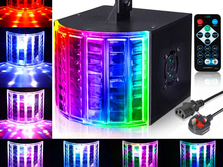 Dj disco light sound actived portable party lights