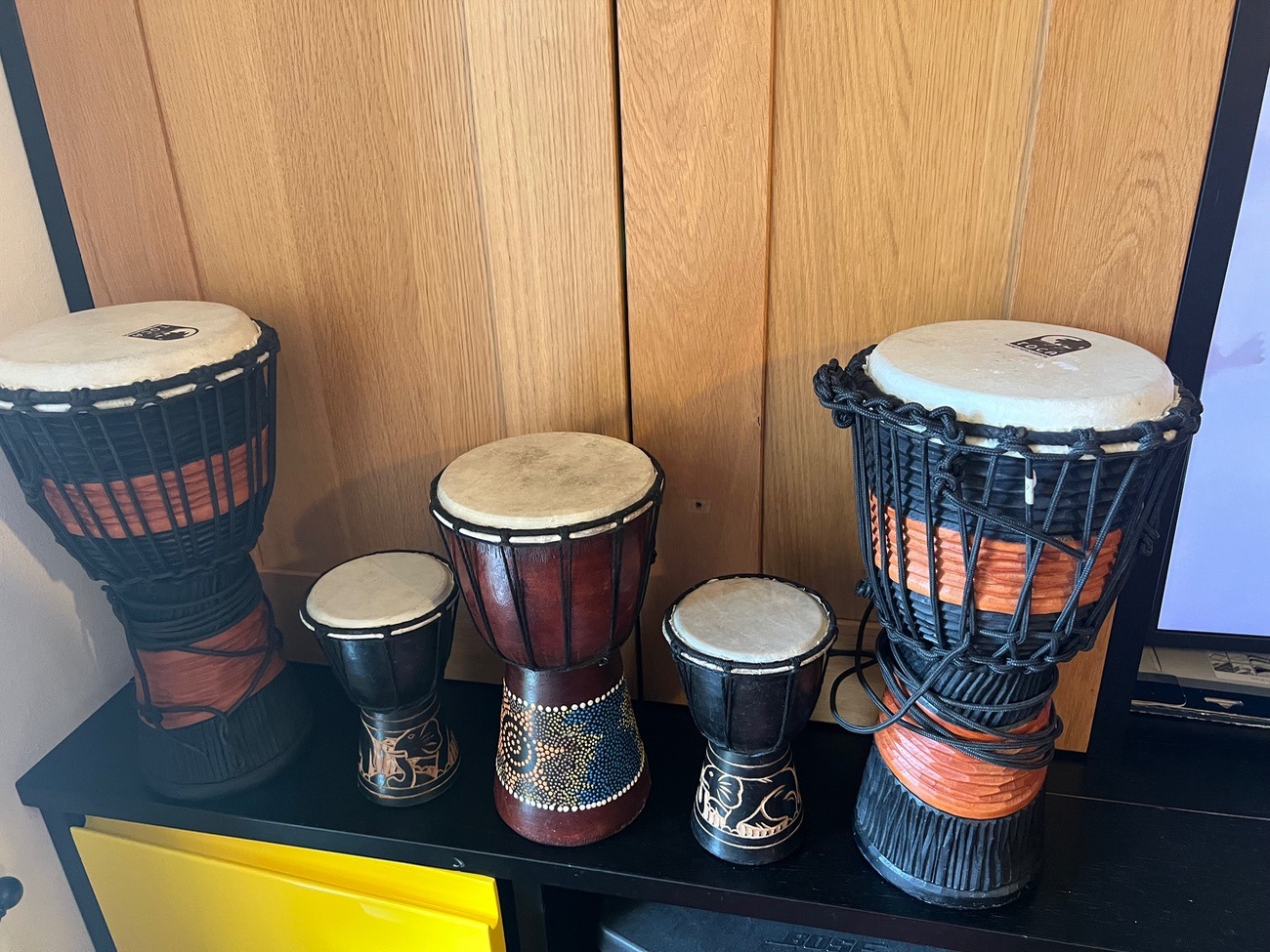 Djembe drum set x2