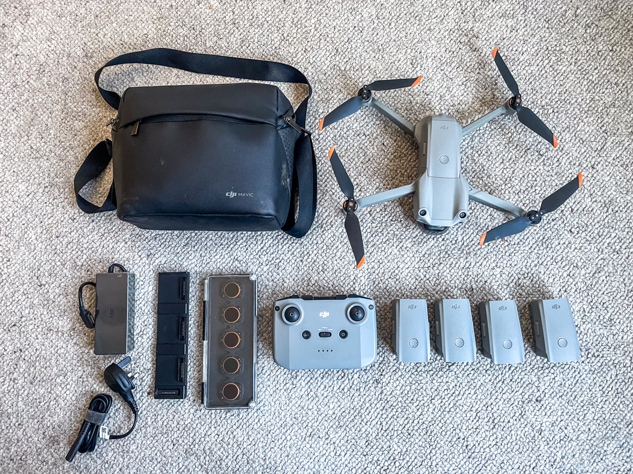 Dji air 2s - fly more bundle (5 batteries)