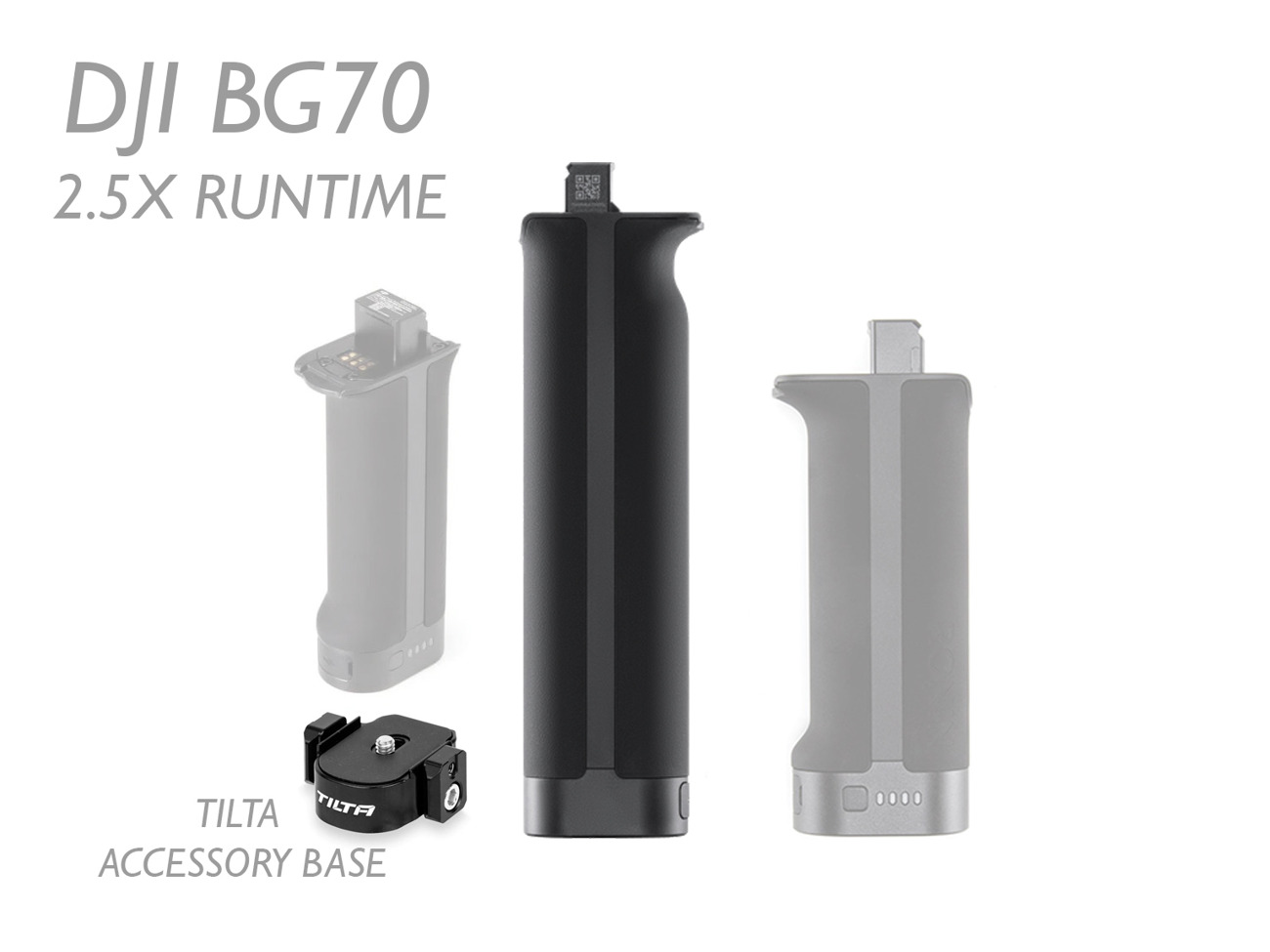 Dji bg70 for rs 4 / rs 3 pro combo