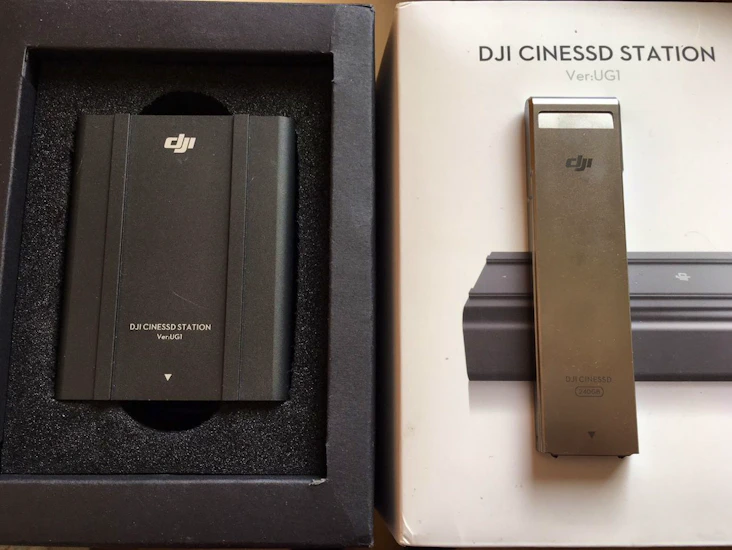 Dji inspire 2 cinessd 240gb with dji cinessd station reader