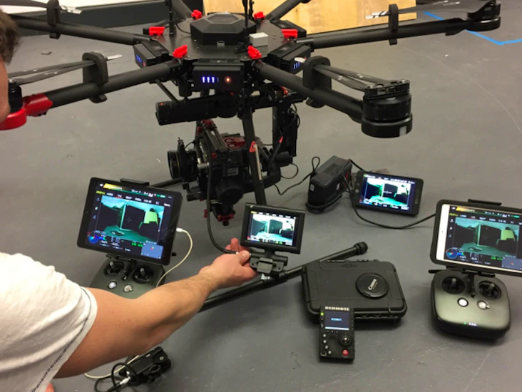 Dji matrice m600 w/. ronin mx