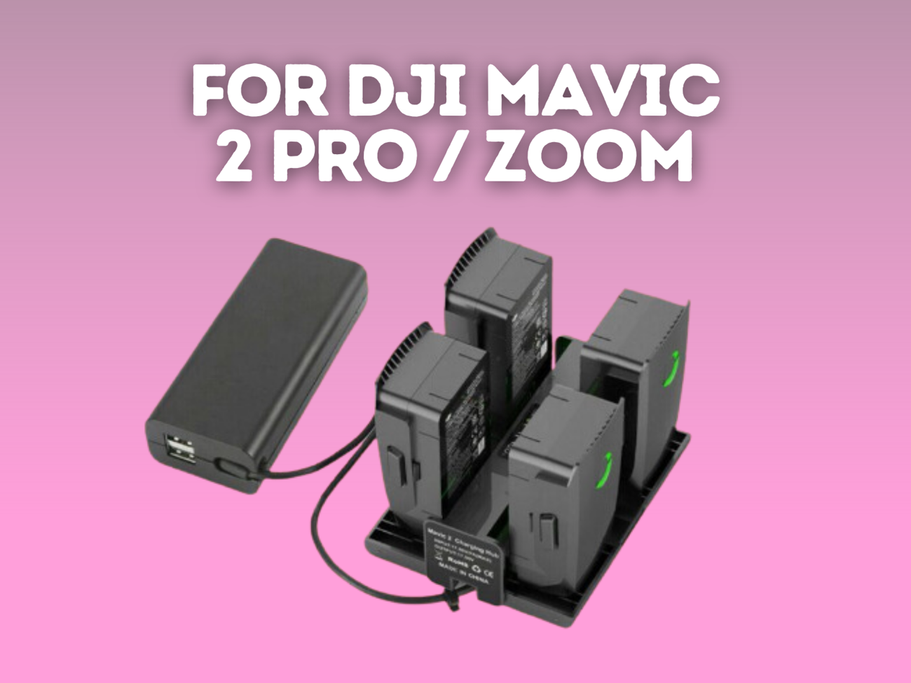 Dji mavic 2 pro zoom - 4x battery and charger