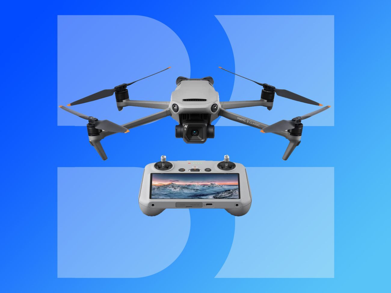 Dji mavic 3 classic (dji rc) – drone with camera