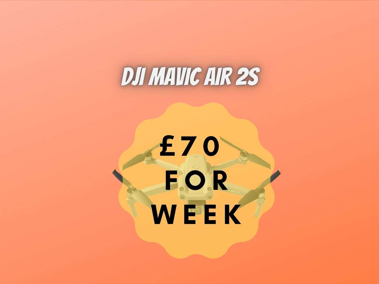 Dji mavic air 2s drone