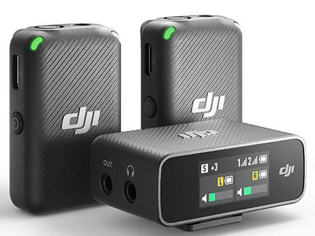Dji mic - set of 2 wireless microphones for mobile & camera