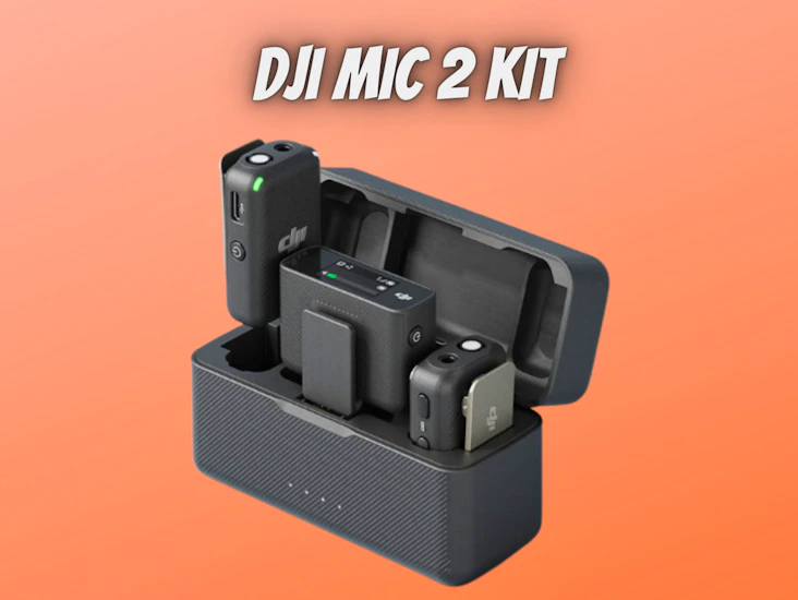 Dji mic 2 (2 tx + 1 rx + charging case)