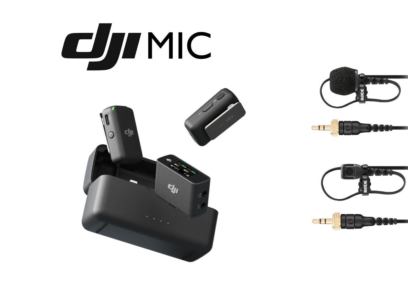 Dji mic pro wireless lav mic kit / lavalier