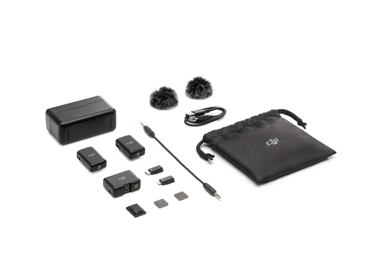 Dji mic wireless dual microphone kit