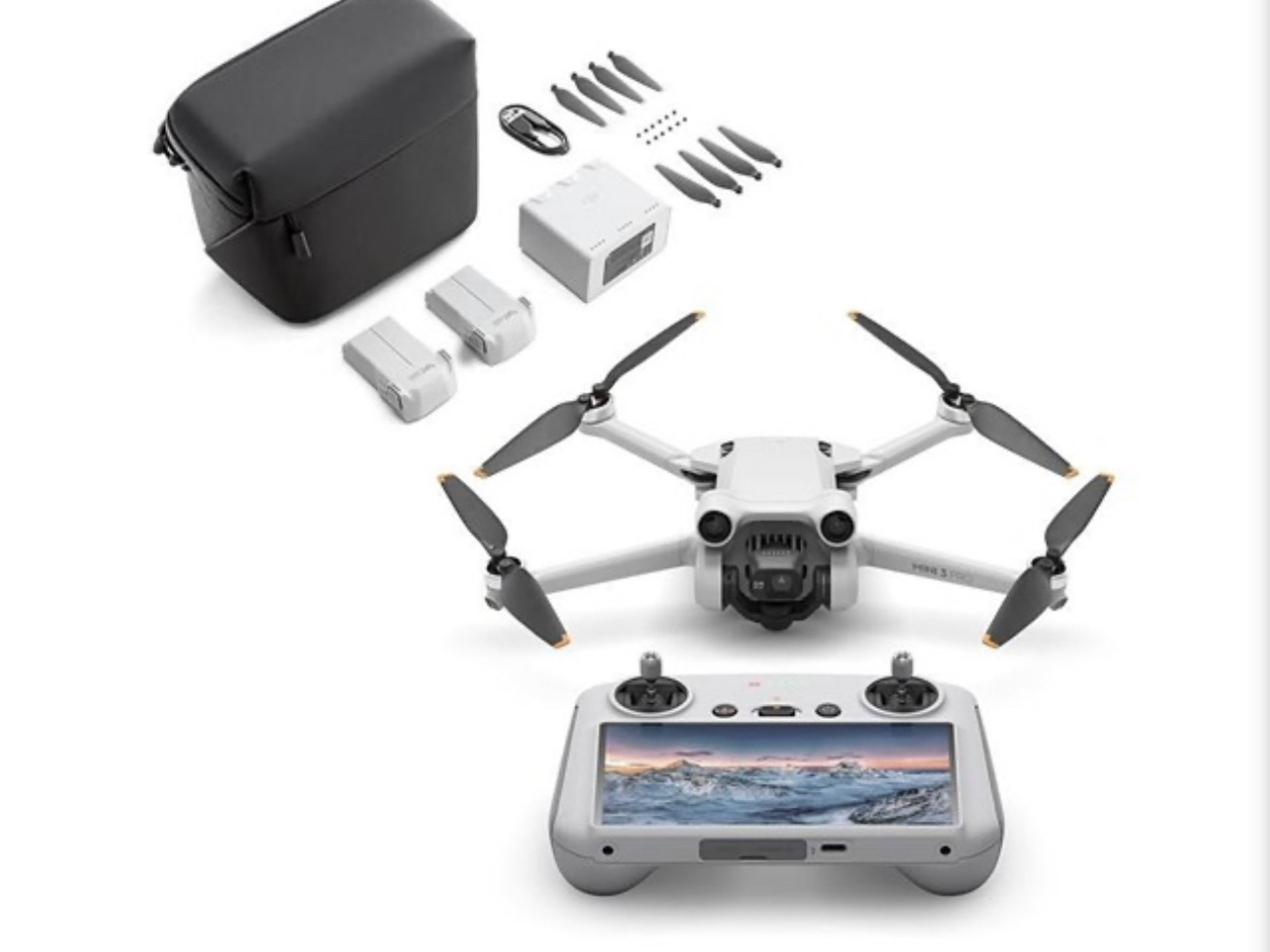 Dji mini 3 pro (dji rc) fly more combo kit