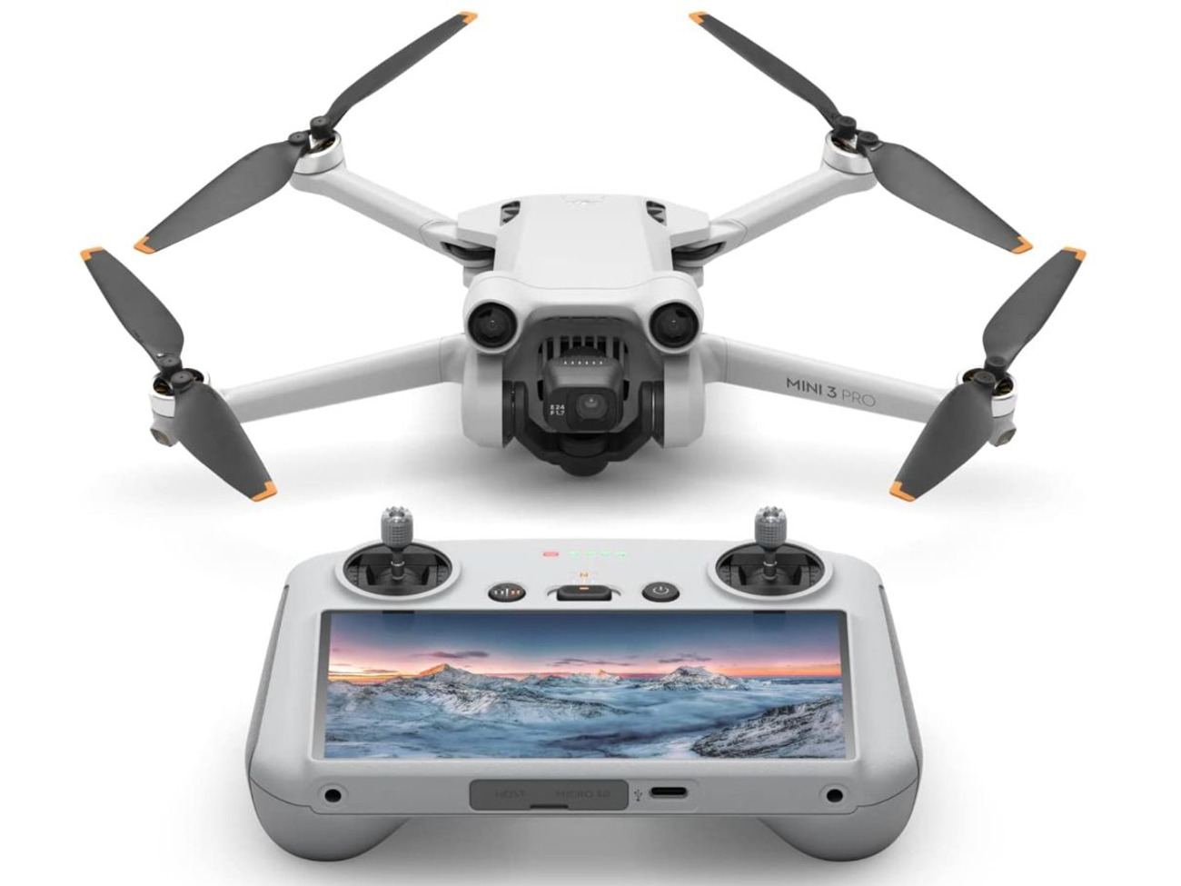 Dji mini 3 pro with rc fly more kit ( drone )
