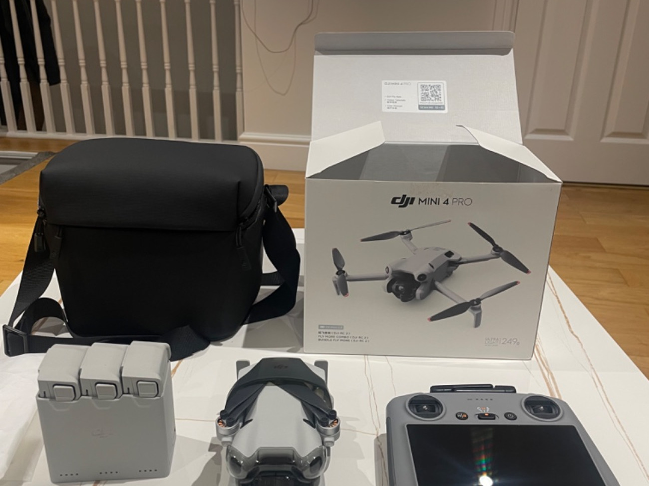 Dji mini 4 pro drone + flymore pack  - bargain rental