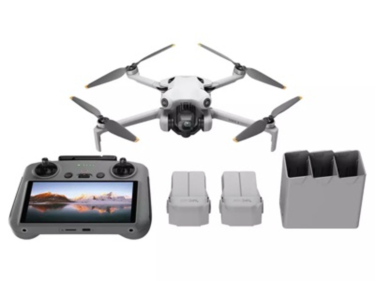 Dji mini 4 pro drone fly more with dji rc2 