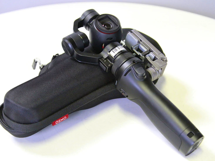 Dji osmo handheld 4k camera and 3-axis gimbal