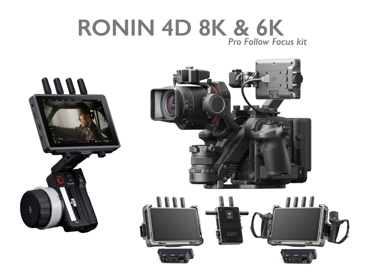 DJI RONIN 4D 6k プロキットセット（DJI Ronin 4D 4-Axis Cinema