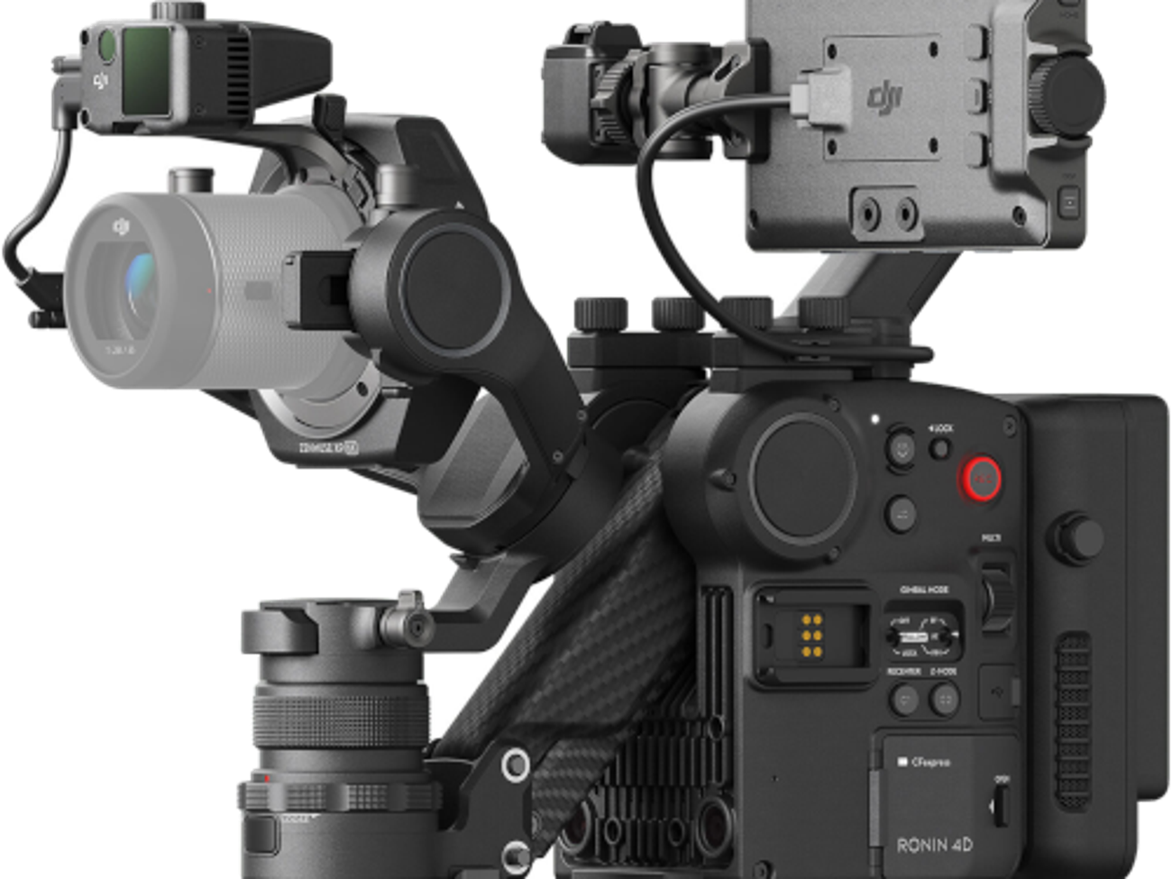 Dji ronin 4d 6k camera with tc/xlr expansion unit
