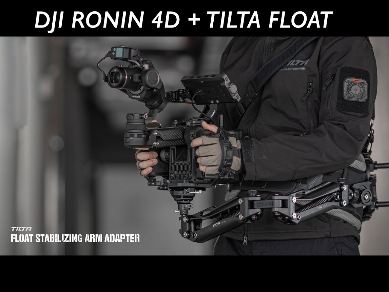 Dji ronin 4d 8k / 6k support vest / easyrig/ car mount / jib