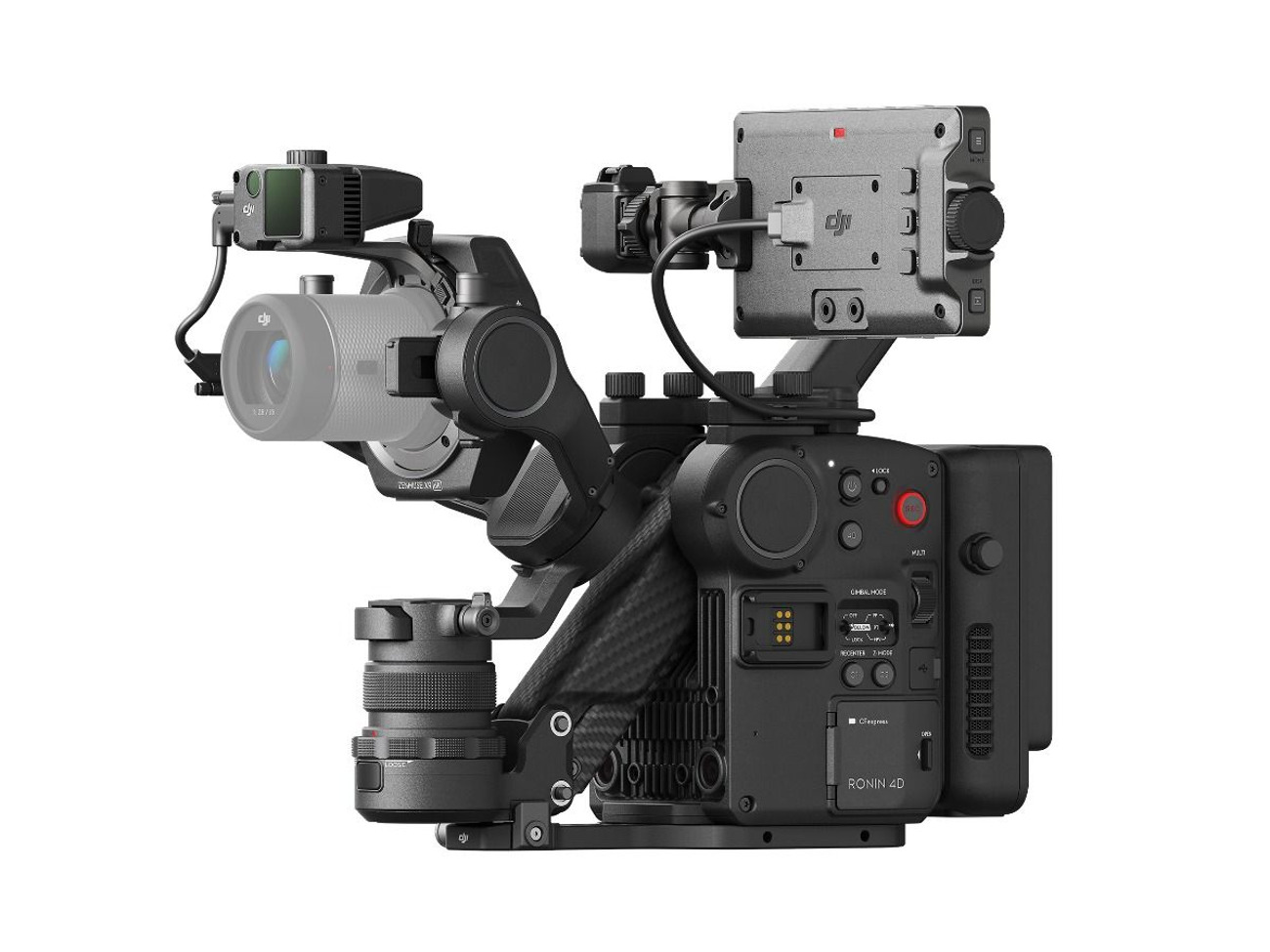 Dji ronin 4d inc. sony fe 24-70mm f4 lens plus 1tb ssd