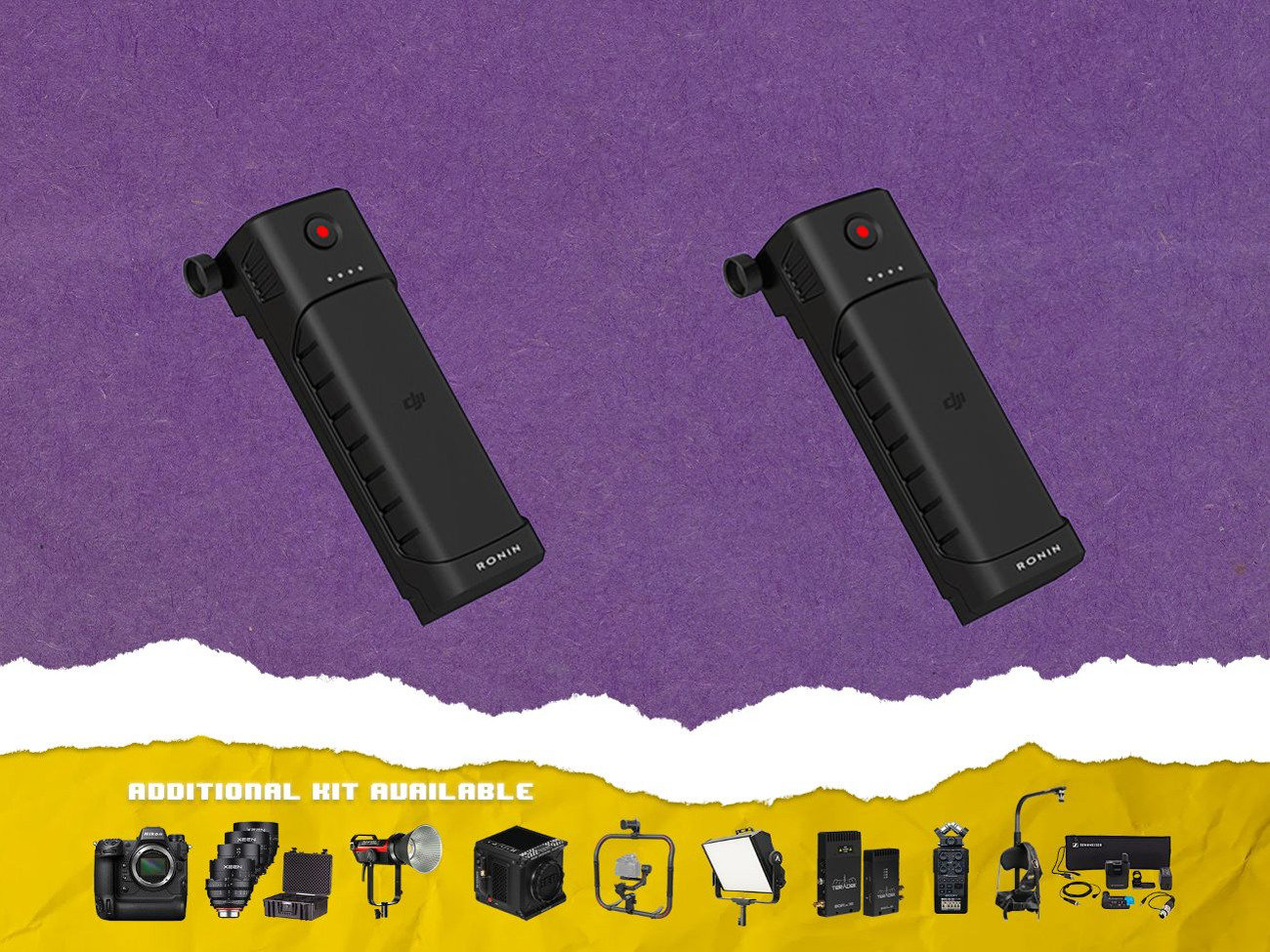 Dji ronin m intelligent battery kit 2x (1580mah) (spare batteries)