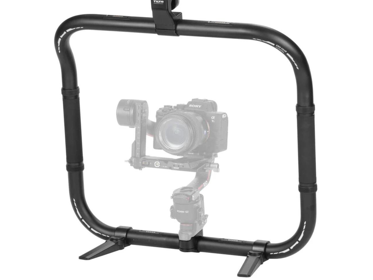 Tilta advanced ring grip + remote control handle dji ronin rs 2/3/4 gimbal rs3 rs4 v-lock