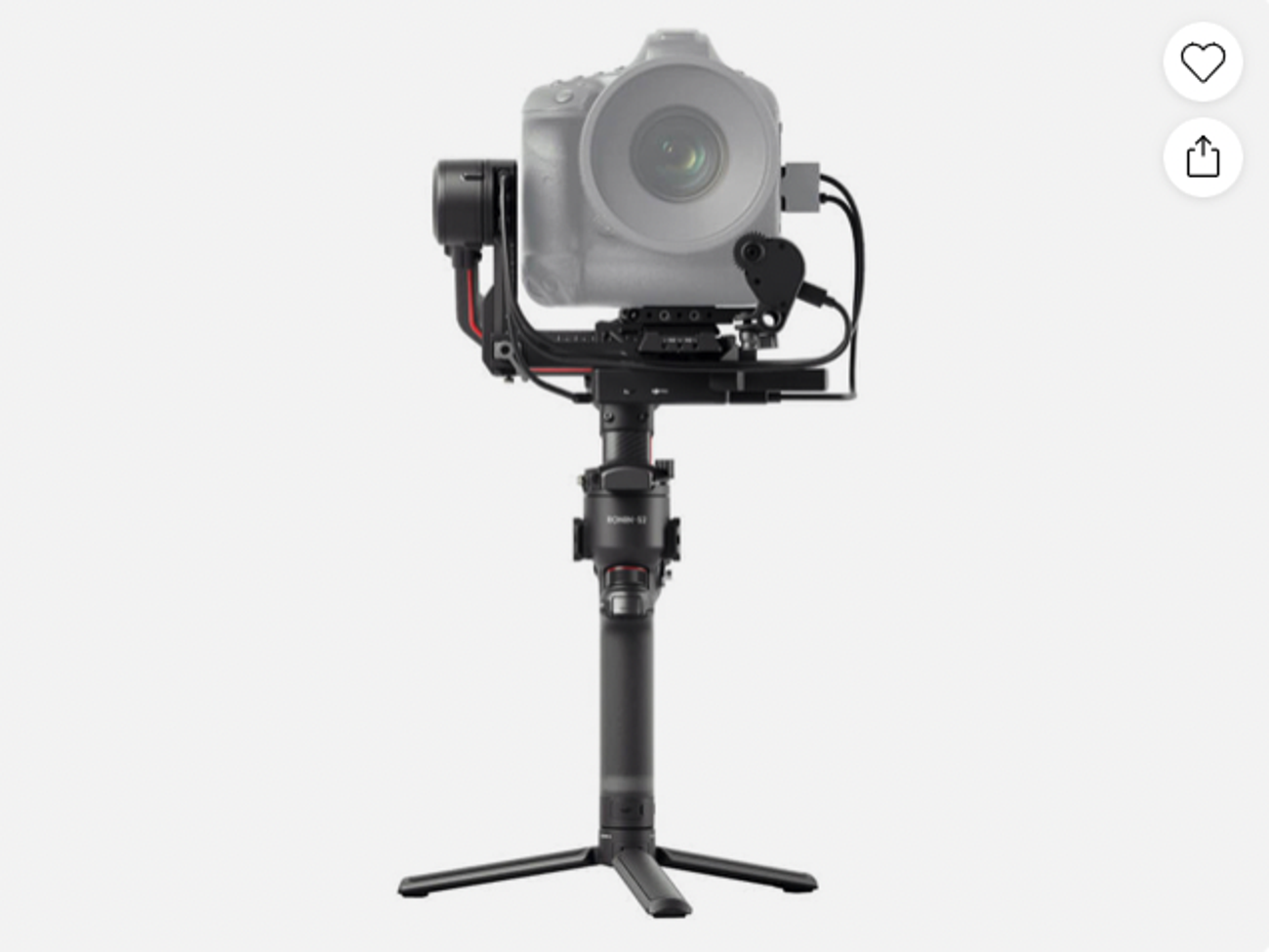 Dji ronin rs2 pro combo raveneye gimbal stabiliser