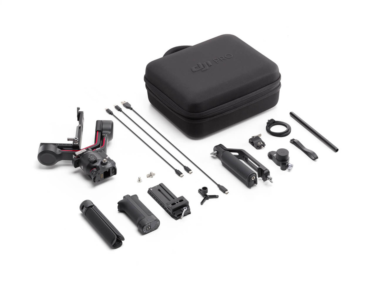 Dji ronin rs3 combo + briefcase handle + focus motor