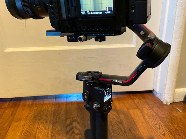 Dji ronin rs3 with tilta gravity ring