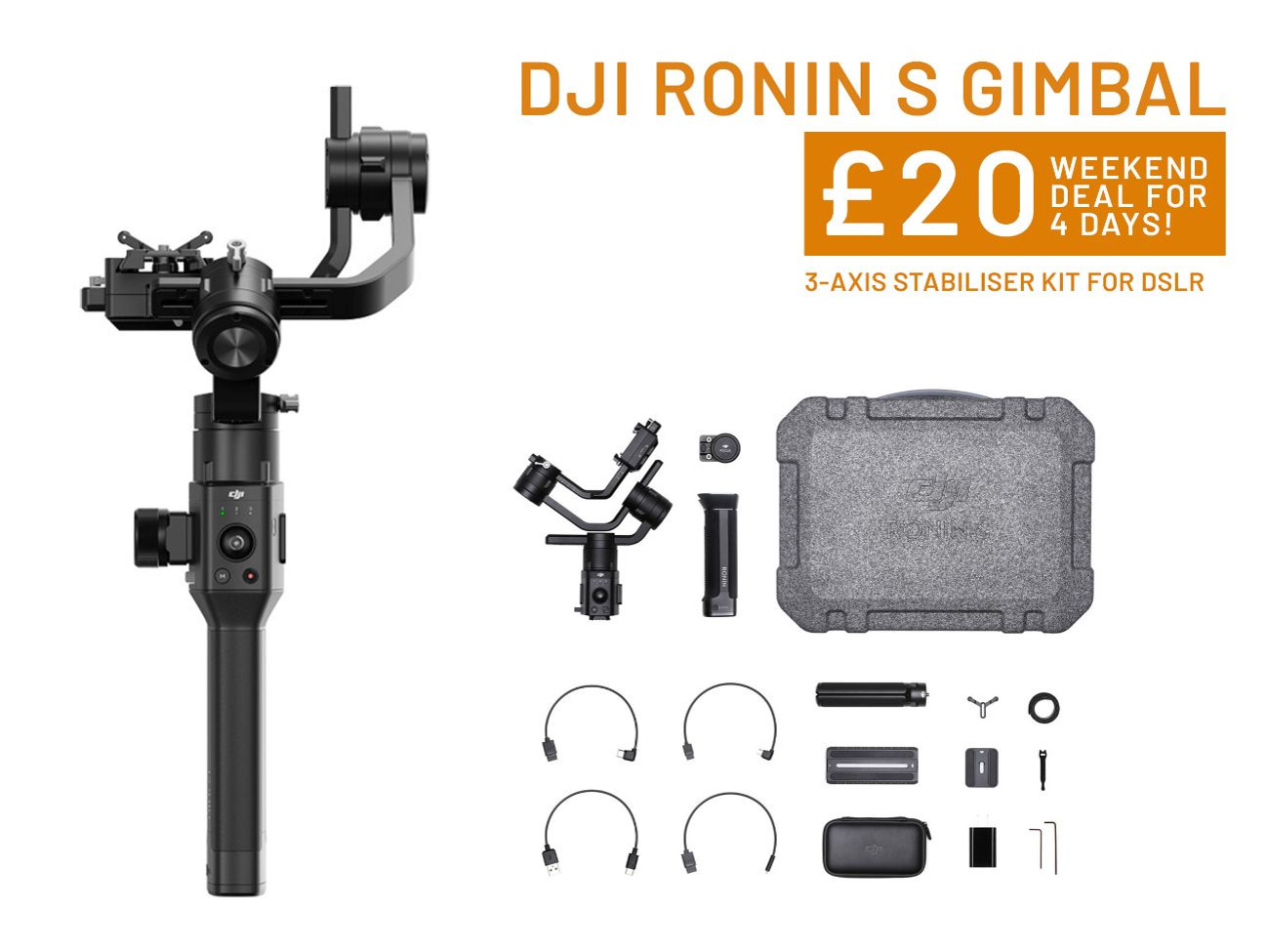 Dji ronin s gimbal & case basic kit