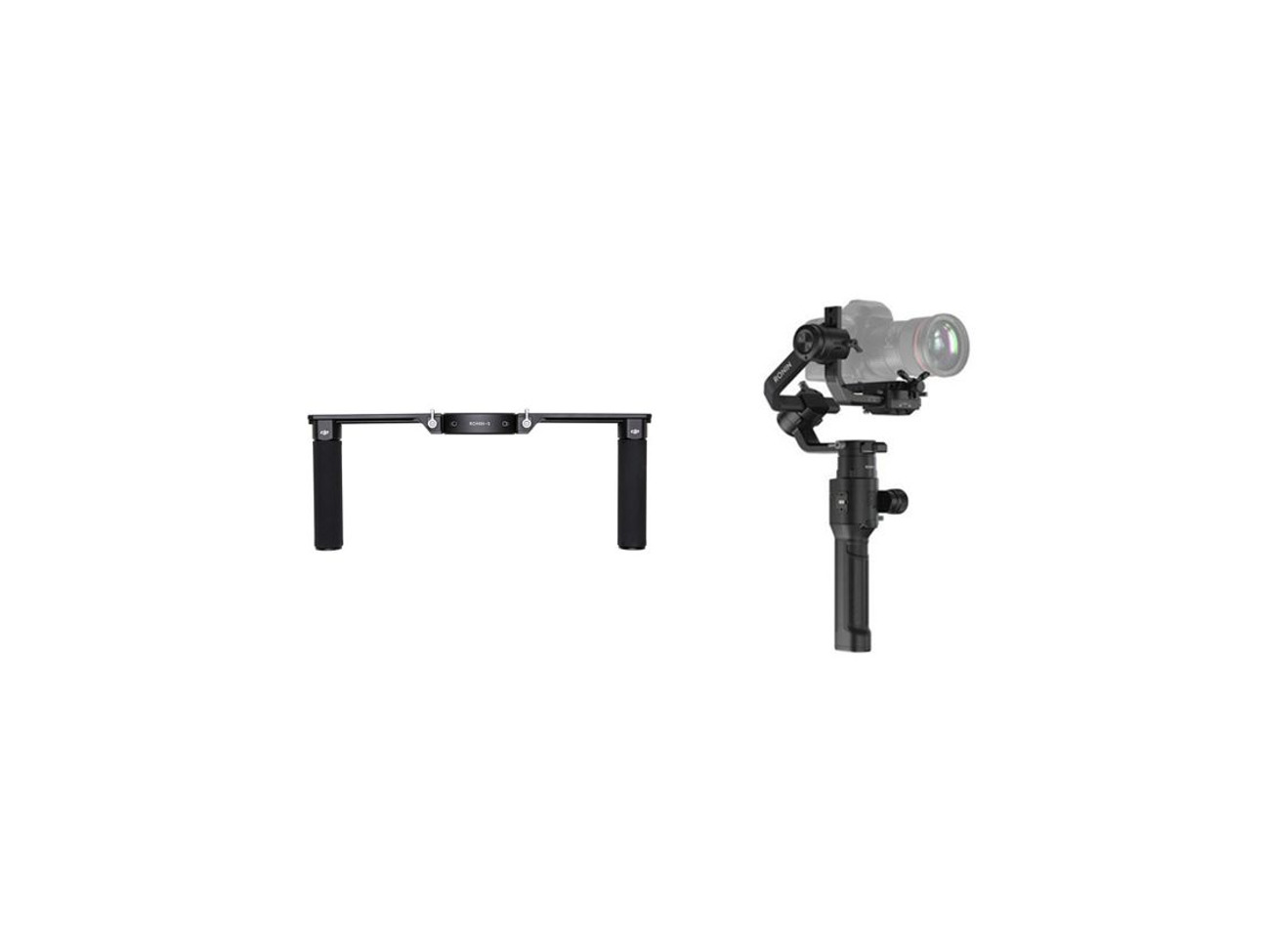 Dji ronin s with dji dual switch grip handles
